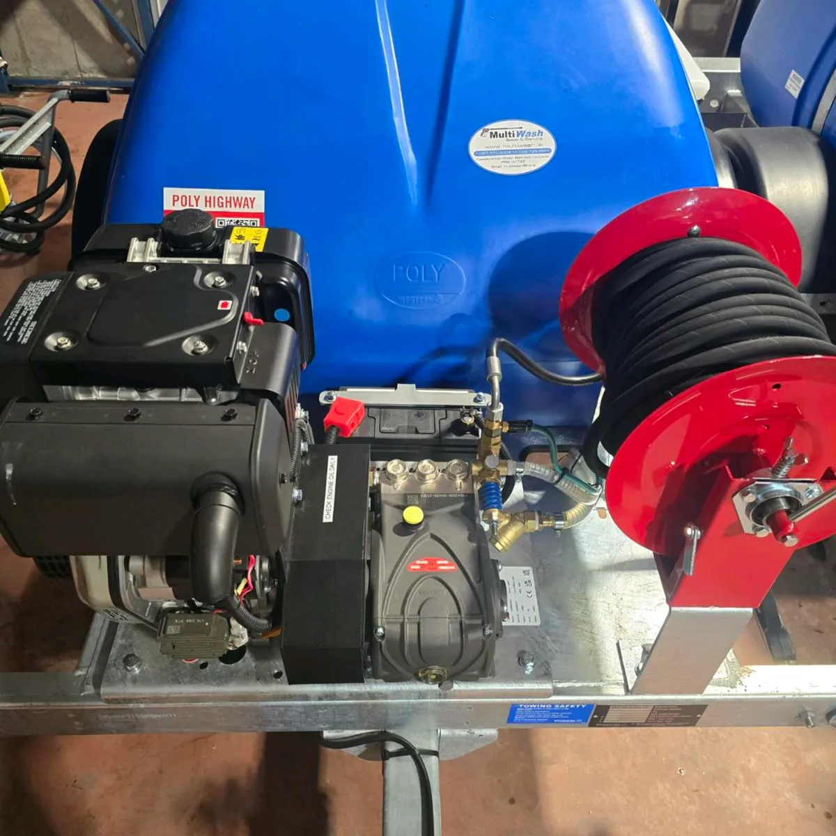 1100LT Bowser Power washer C/W Yanmar Engine - Image 3