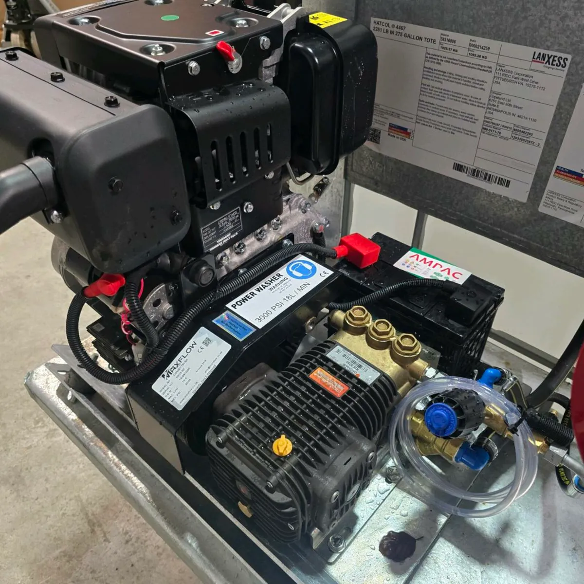 IBC Cube Powerwasher C\W Yanmar Engine - Image 3