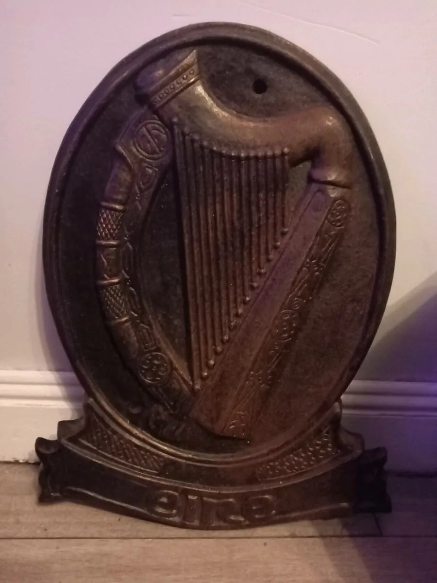 Eire cast iron plaque