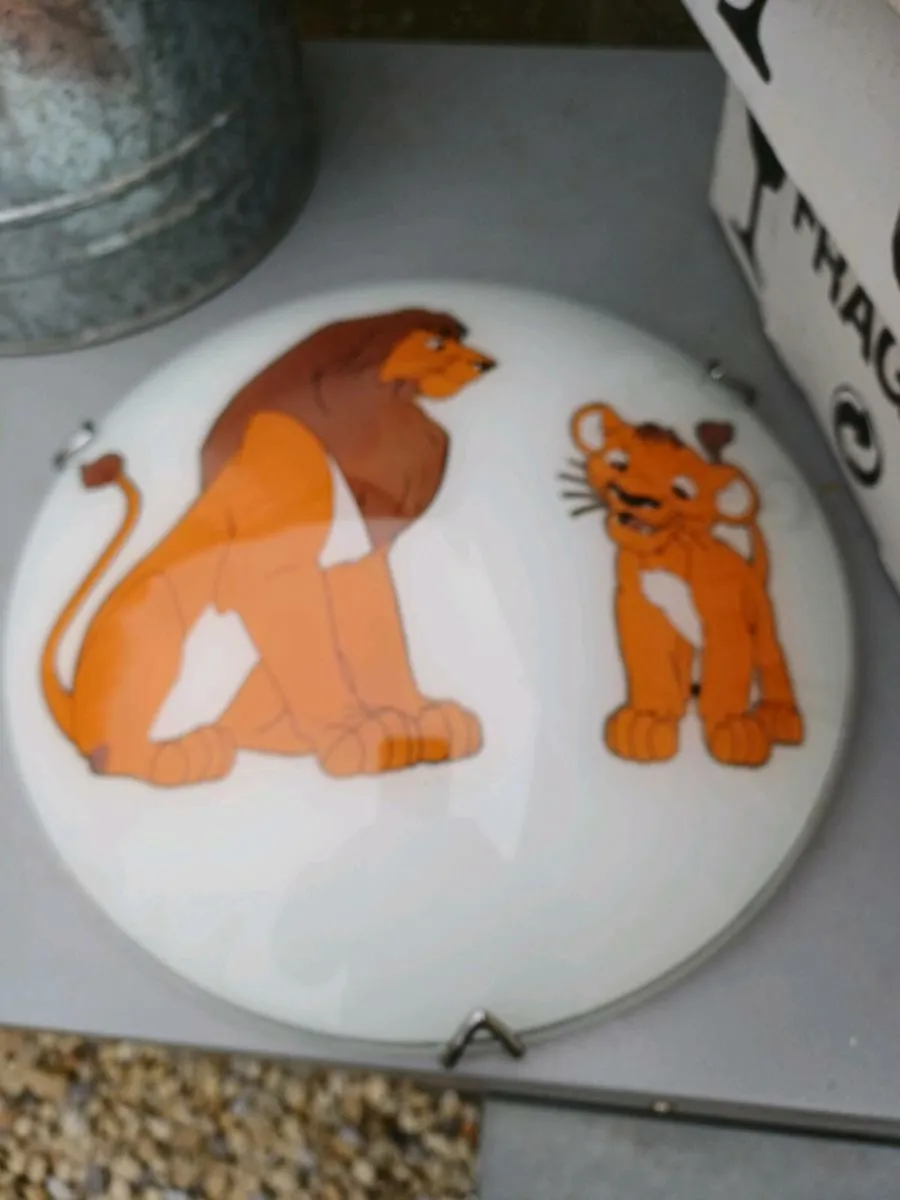 Collection of Vintage Glass Shades - Image 1