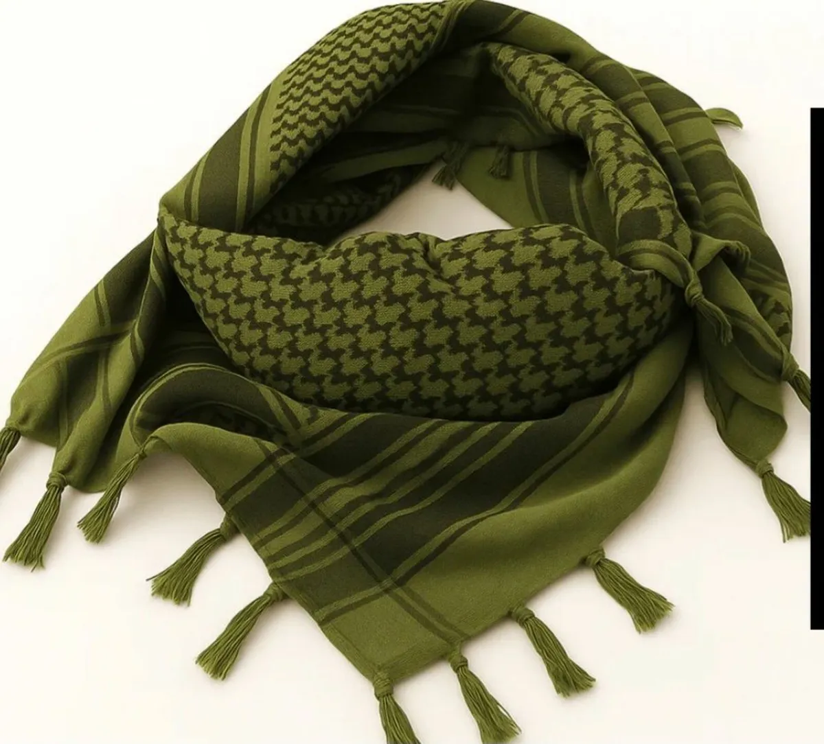Brand new olive green Keffiyeh - Image 2