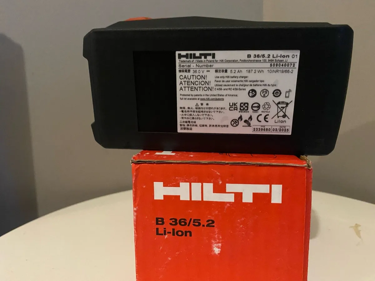 Hilti 36v batteries - Image 2