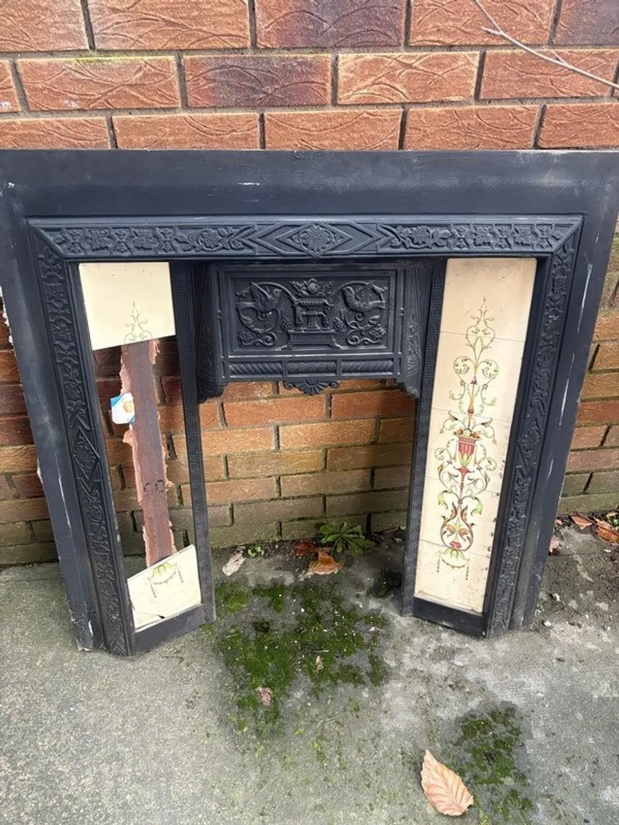 Electric cast iron fireplace - Image 4