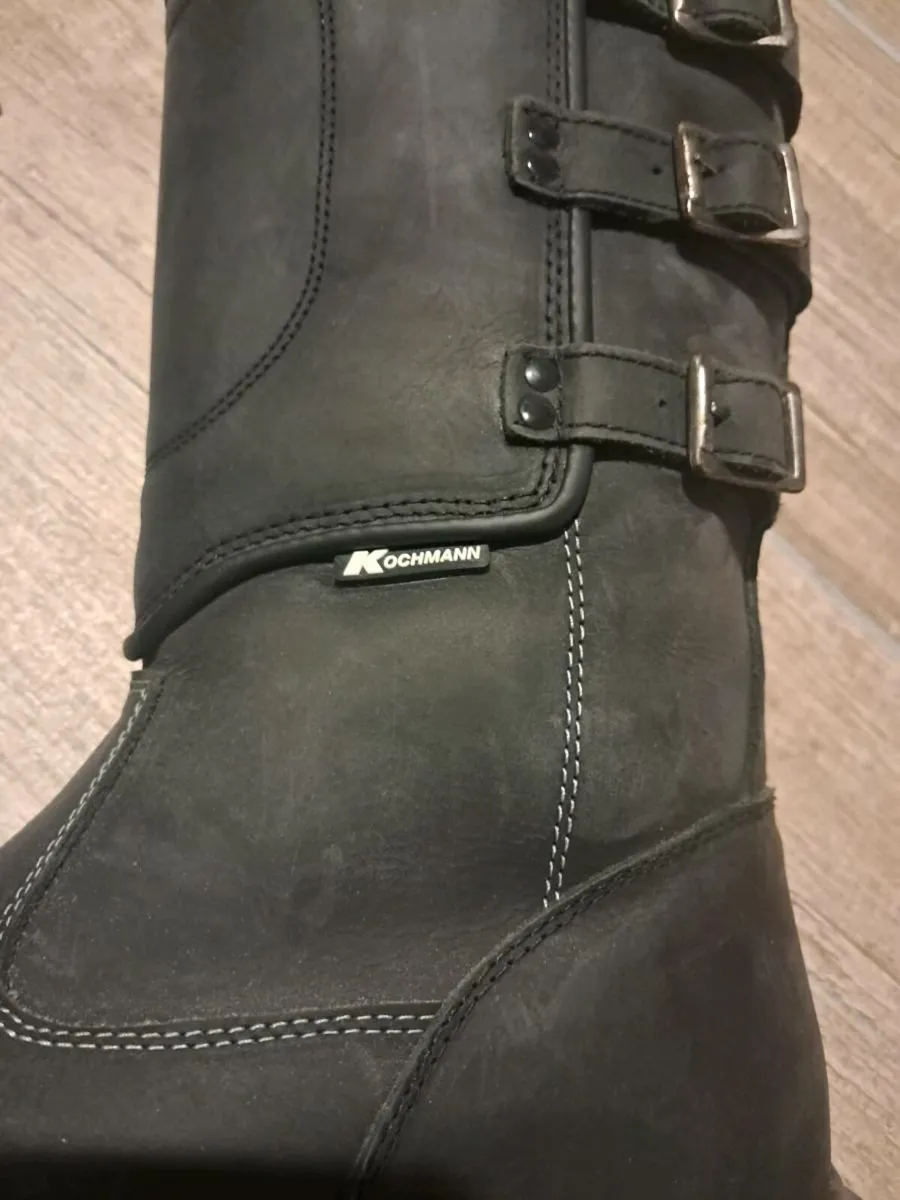 Mens motorbike boots - Image 2