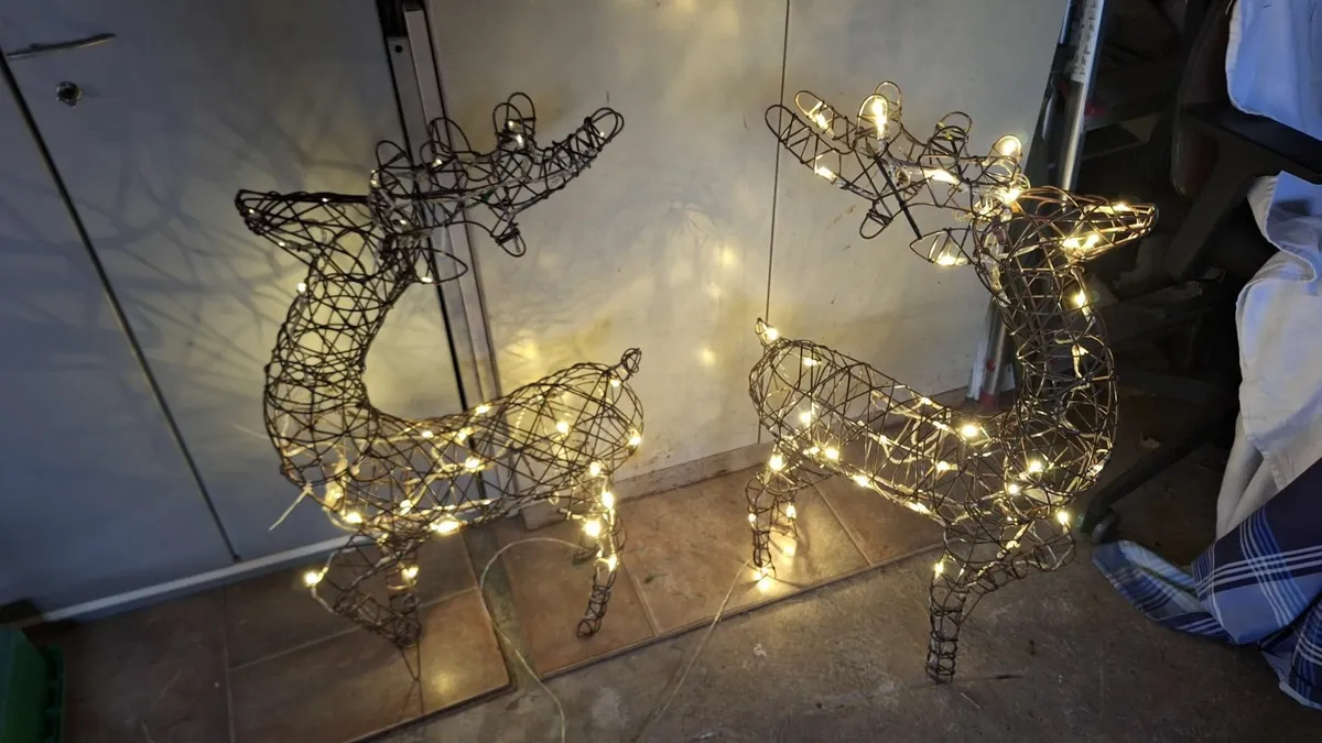 Deer - Christmas garden decorations - Image 1