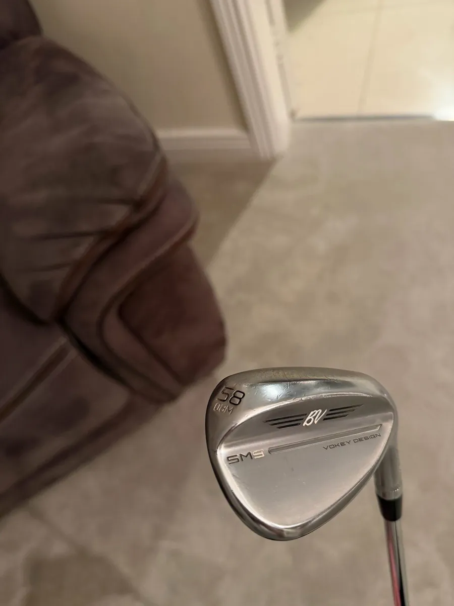 Titleist Vokey SM9 58 degree wedge - Image 1