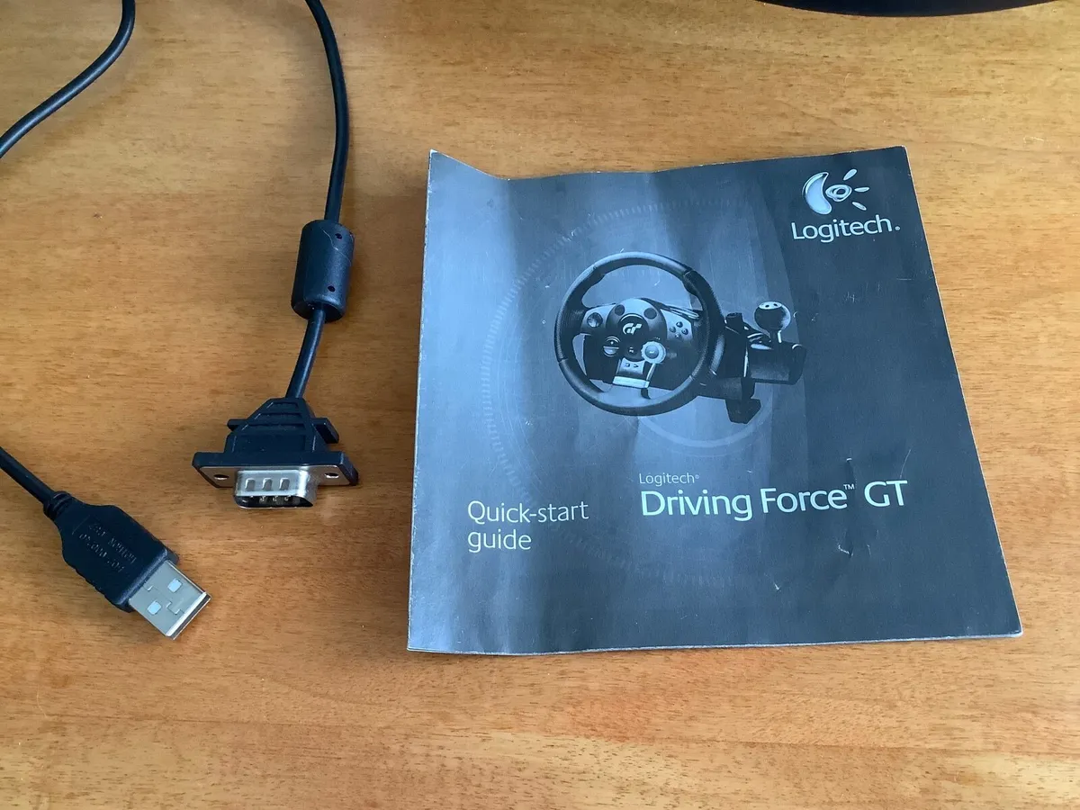 Logitech Driving Force GT Steering Wheel & Pedal P - Image 4