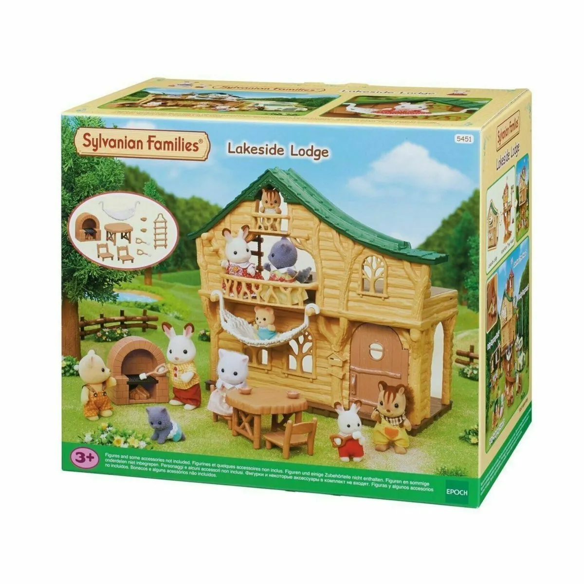 NEW - Sylvanian Families Lakeside Lodge - Image 1