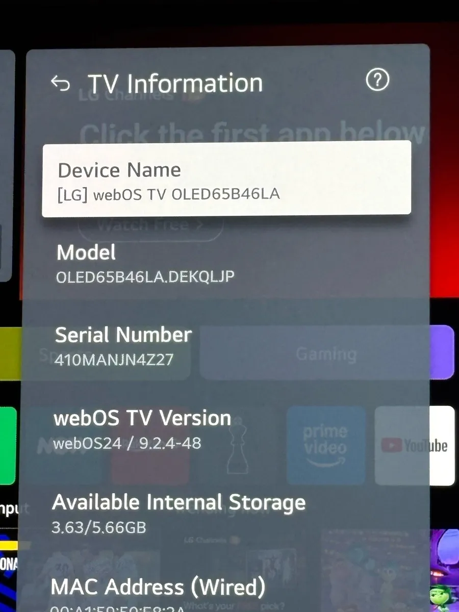 LG OLED TV - Image 2