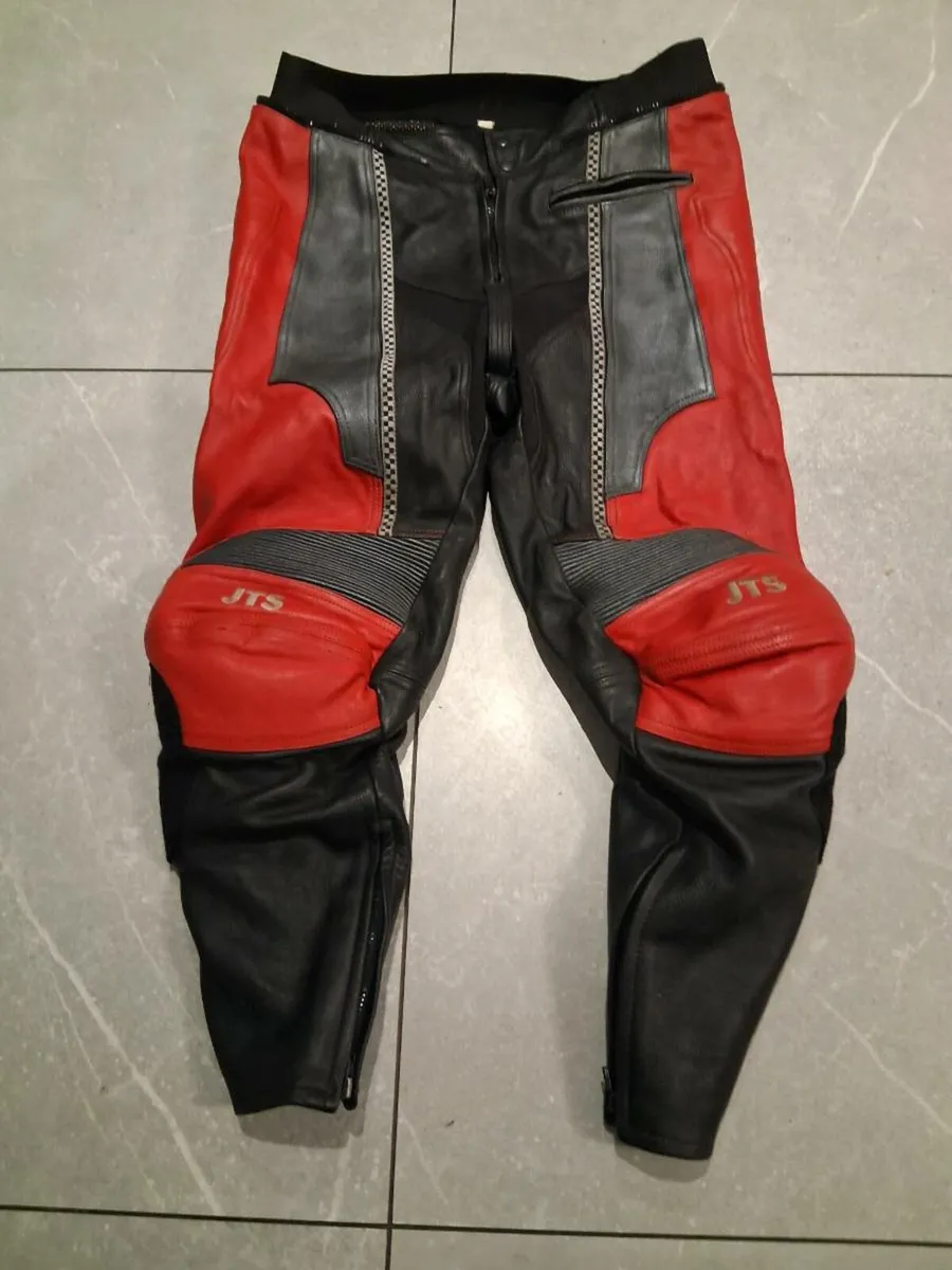 Leather motor bike suit - Image 4