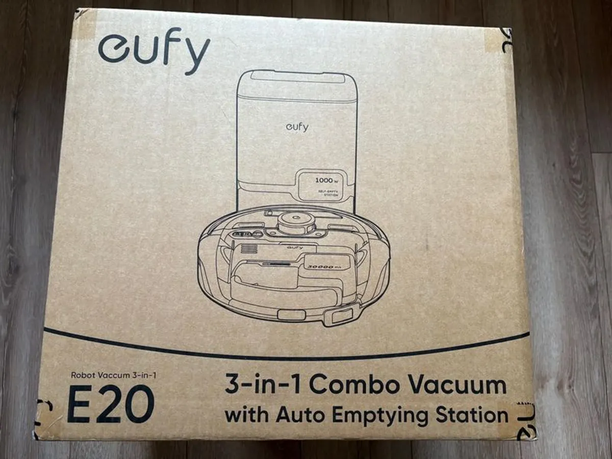 Eufy E20 3 in 1 Robot Vacuum - Image 1