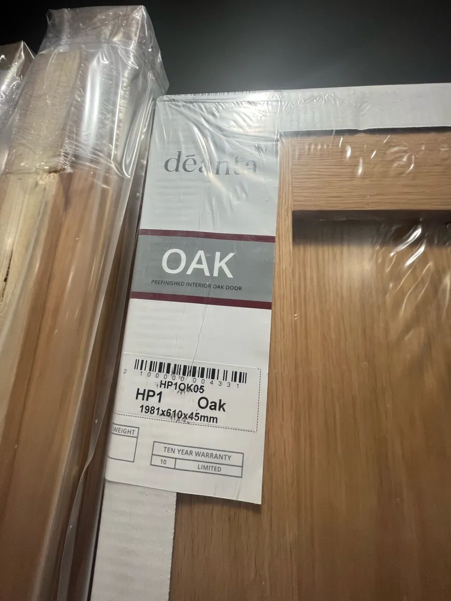 6 Oak Doors BRAND NEW - Image 4