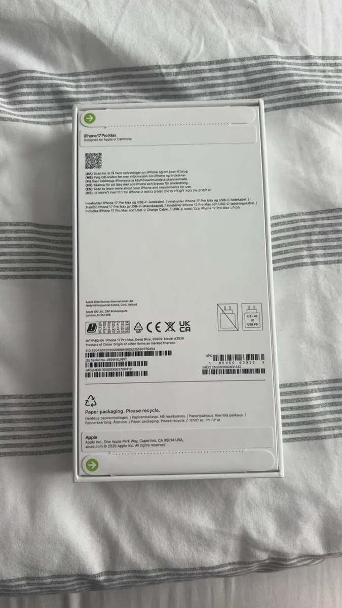 iPhone 17 Pro max 256gb - Image 2