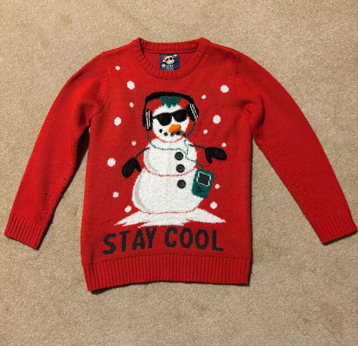 Christmas jumper age 8-9 - Image 1