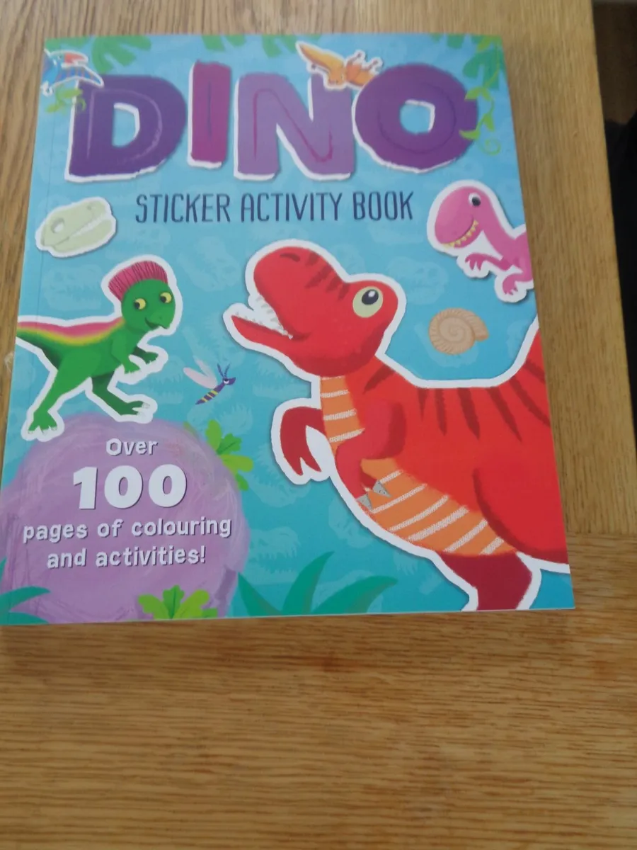 Dino Sticker Activity Book for Sale - Image 3