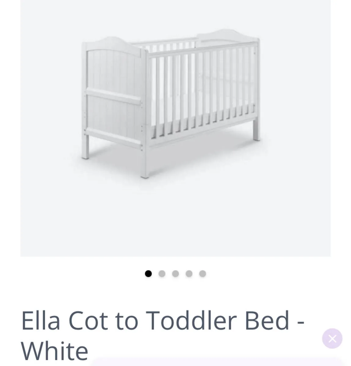 Baby cot bed - Image 1