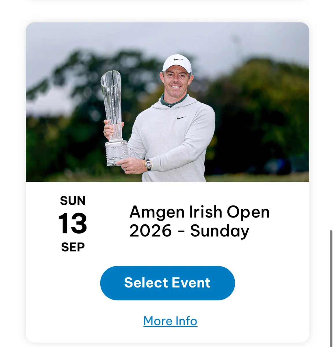 Amgen Irish Open 2026 Tickets - Trump Dplonbeg - Image 1