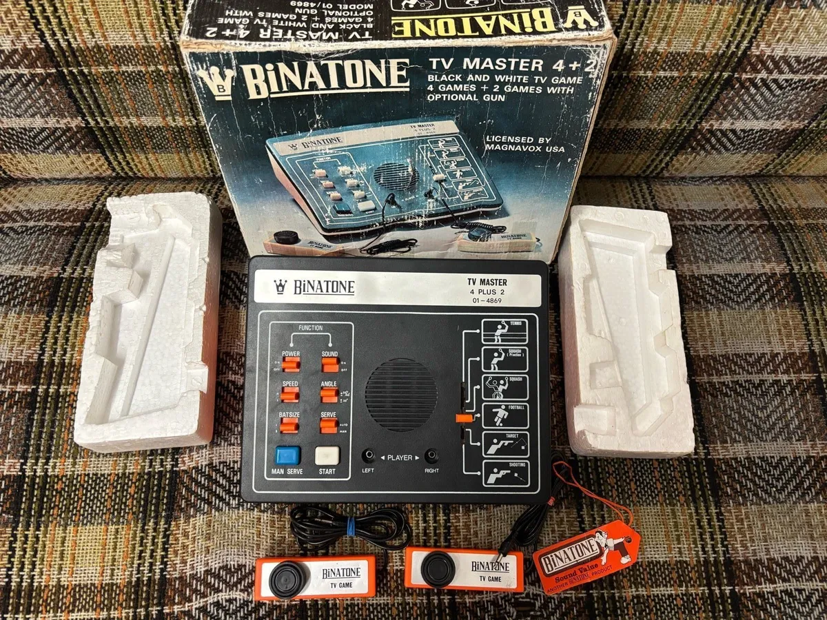 Binatone Vintage Game Console 1970s - Image 3