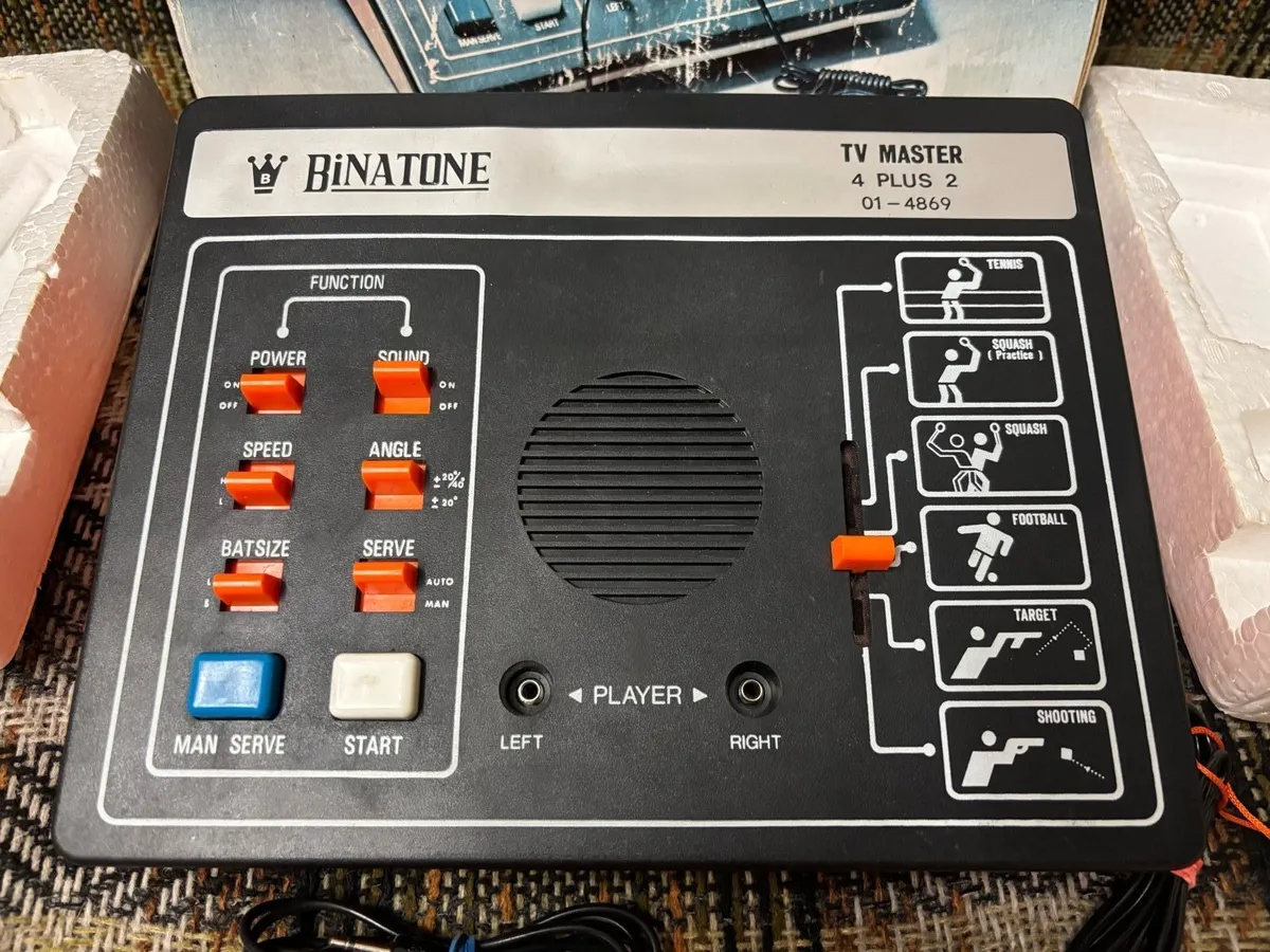 Binatone Vintage Game Console 1970s - Image 4