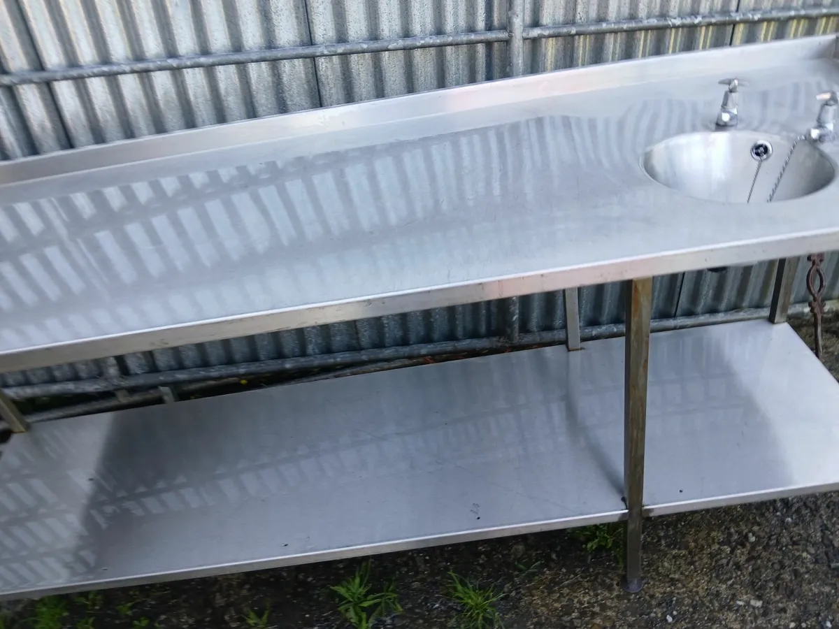 Staneless steel cabbinet sink unit complete - Image 4