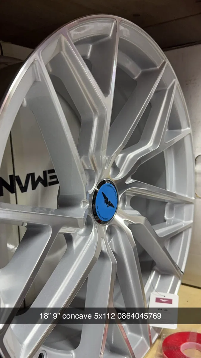 18” 9.0”Concave veemann vfs44  5x112
