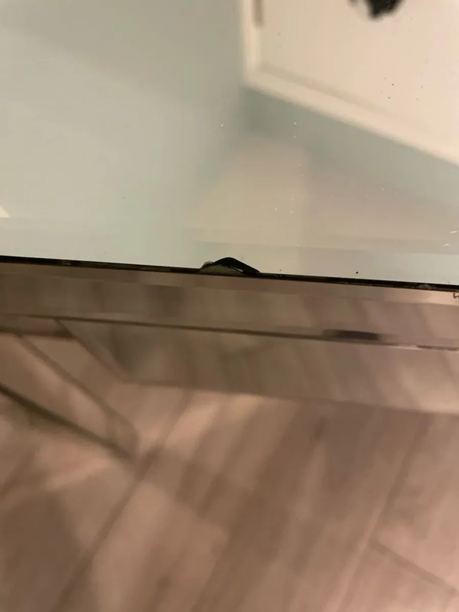 mirrored side table - Image 1