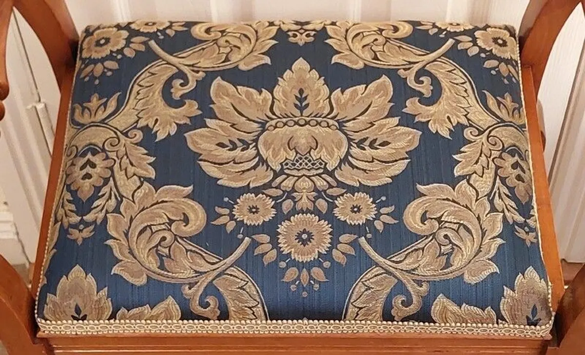 Antique Piano Stool - Image 2