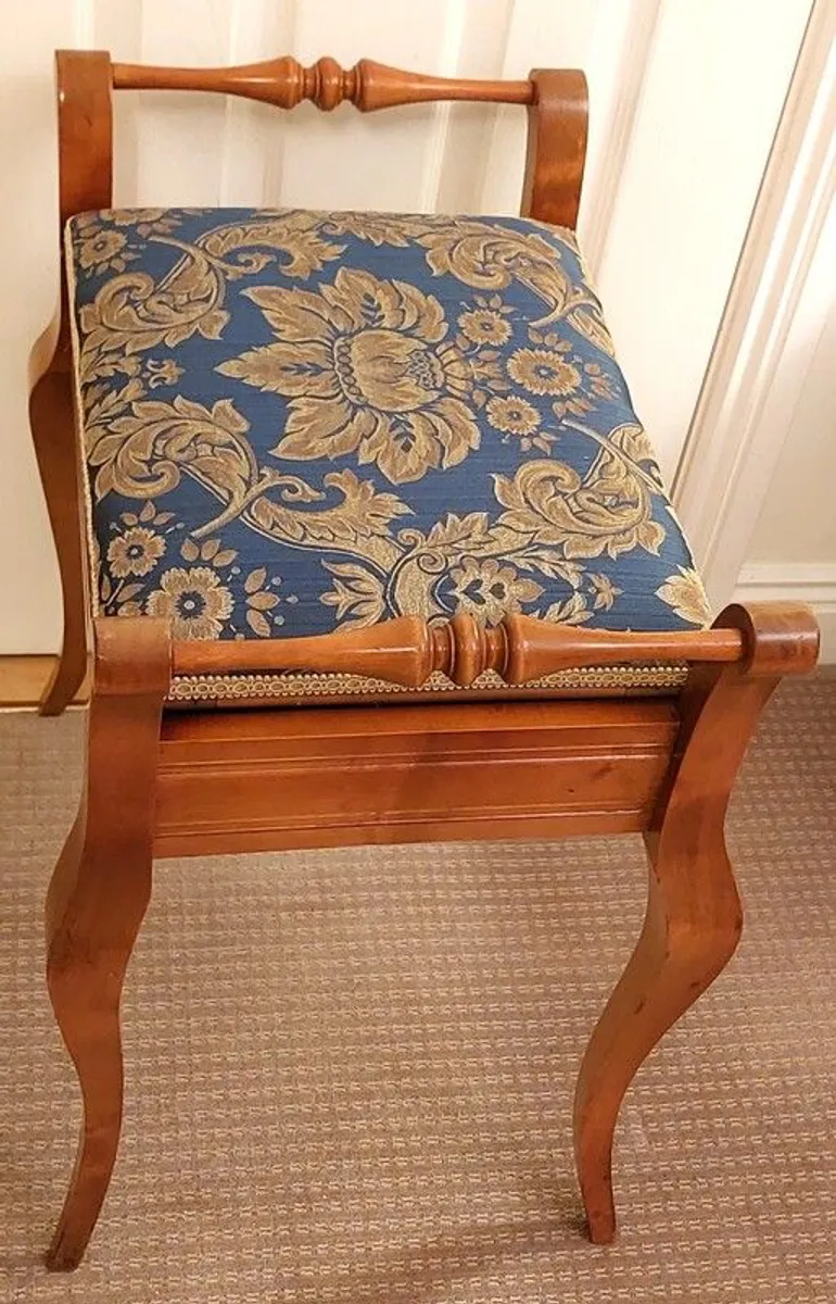 Antique Piano Stool - Image 4