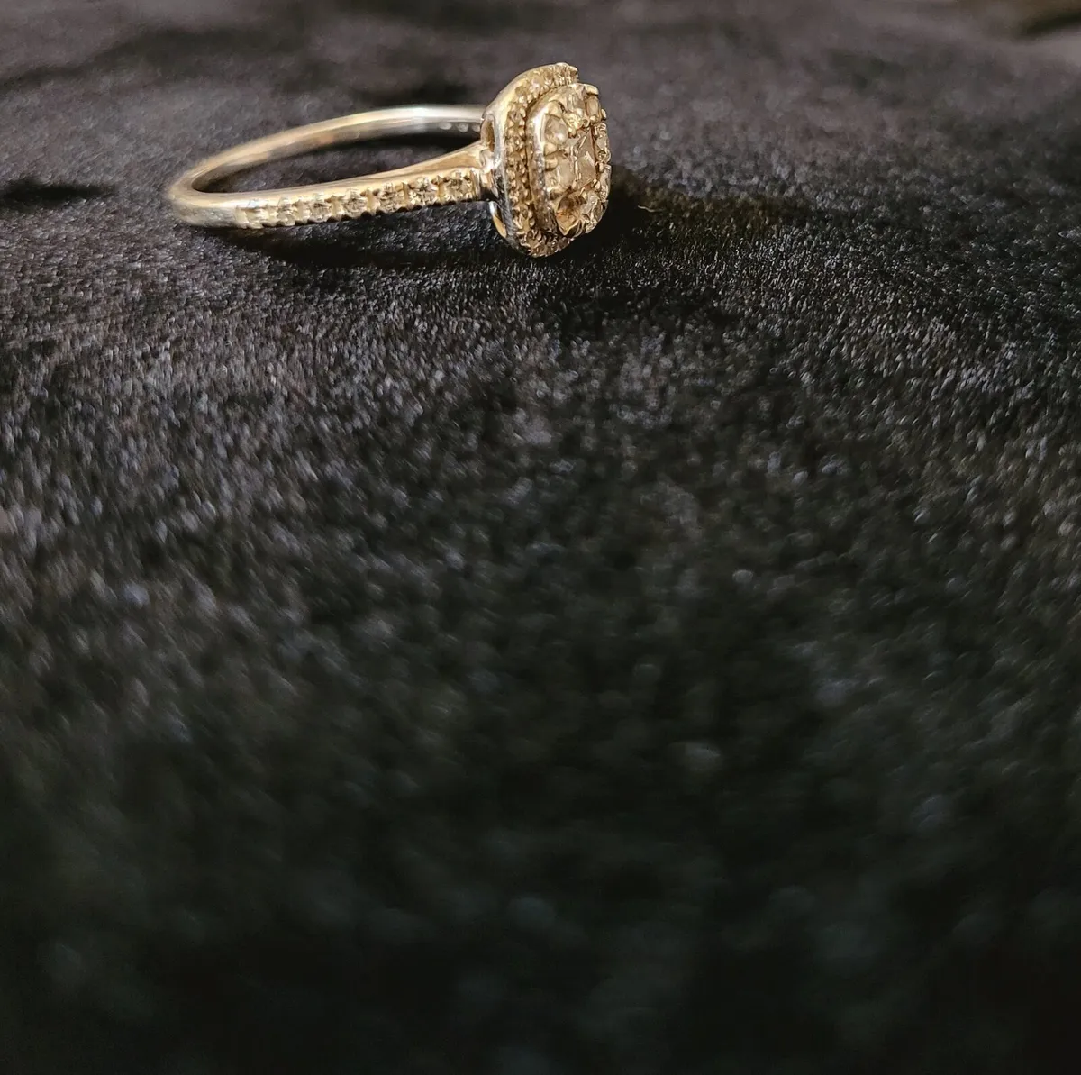 Halo Engagement Ring - Image 3