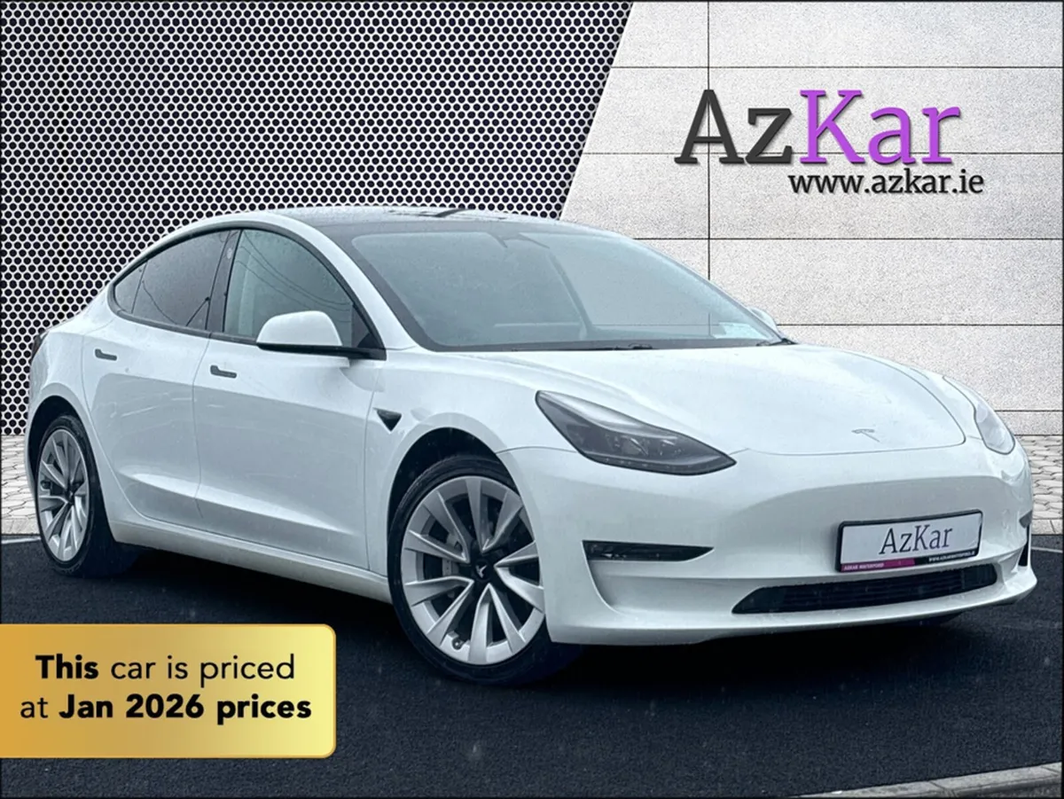 Tesla Model 3 2022 LONG RANGE AWD 470BHP NCT 2028 - Image 1