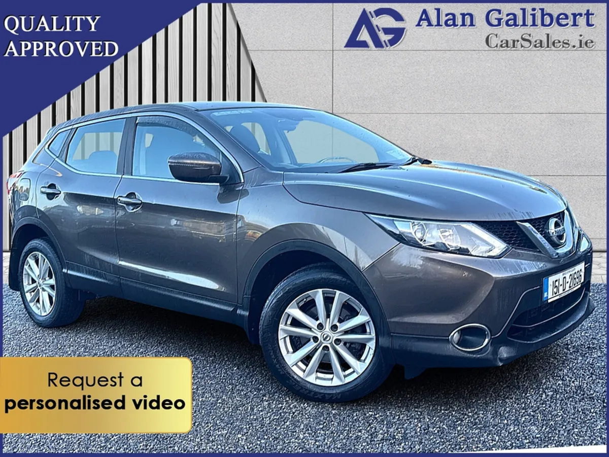 Nissan Qashqai 1.5 DIESEL REVERSE CAMERA €57 PW - Image 1