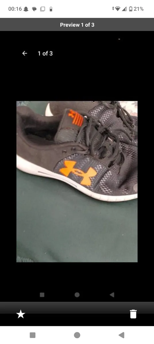 Under armour runners - Image 1