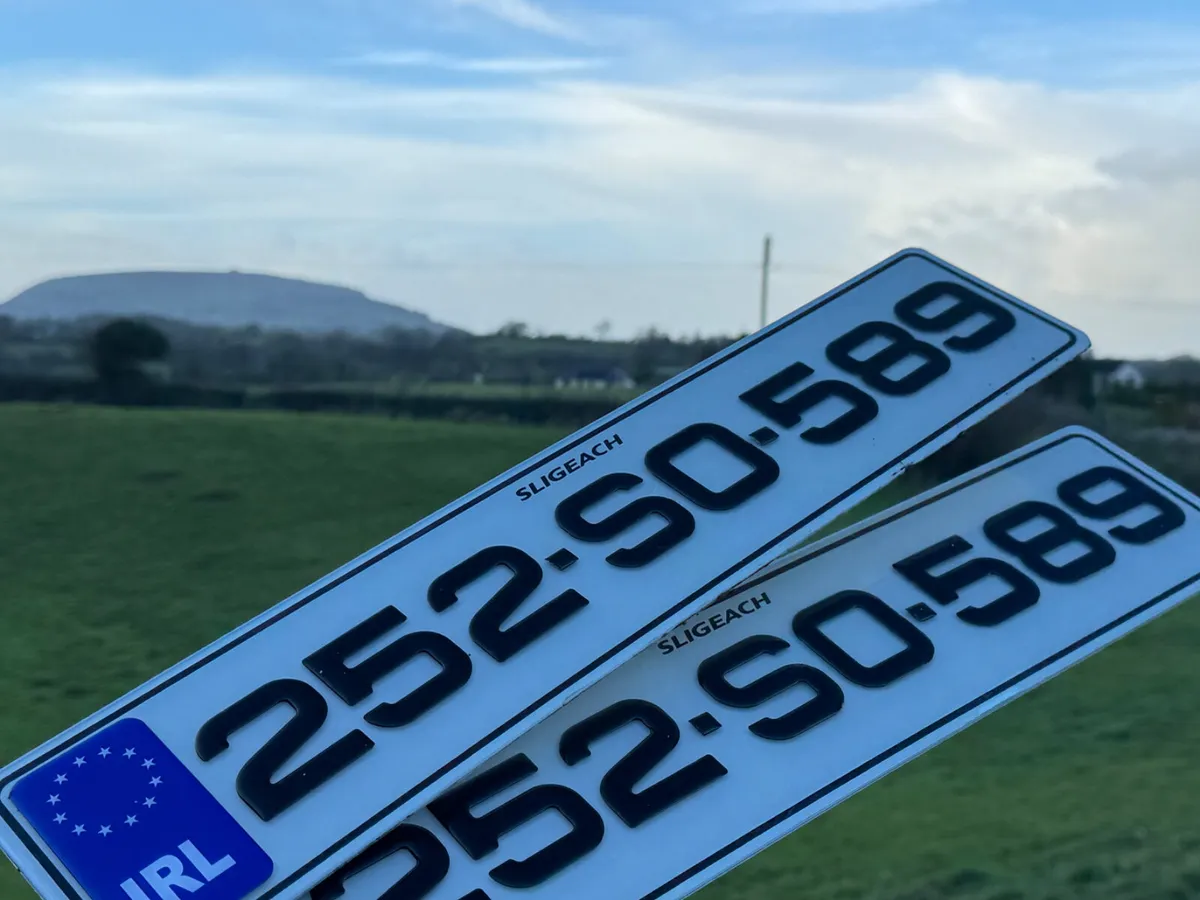 Upgrade to gel number plates at fk - Image 1