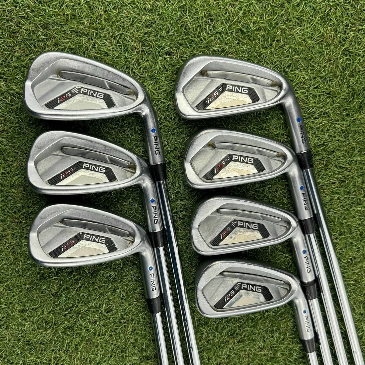 Ping i25 Irons / 4-Pw / CFS Stiff / Blue Dot - Image 2