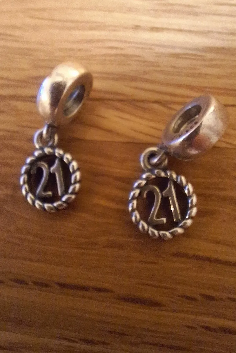 Pandora 21 Charm - Image 1