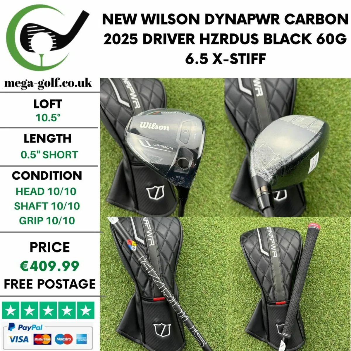 New Wilson Dynapwr Carbon 2025 Driver / 10.5° - Image 1