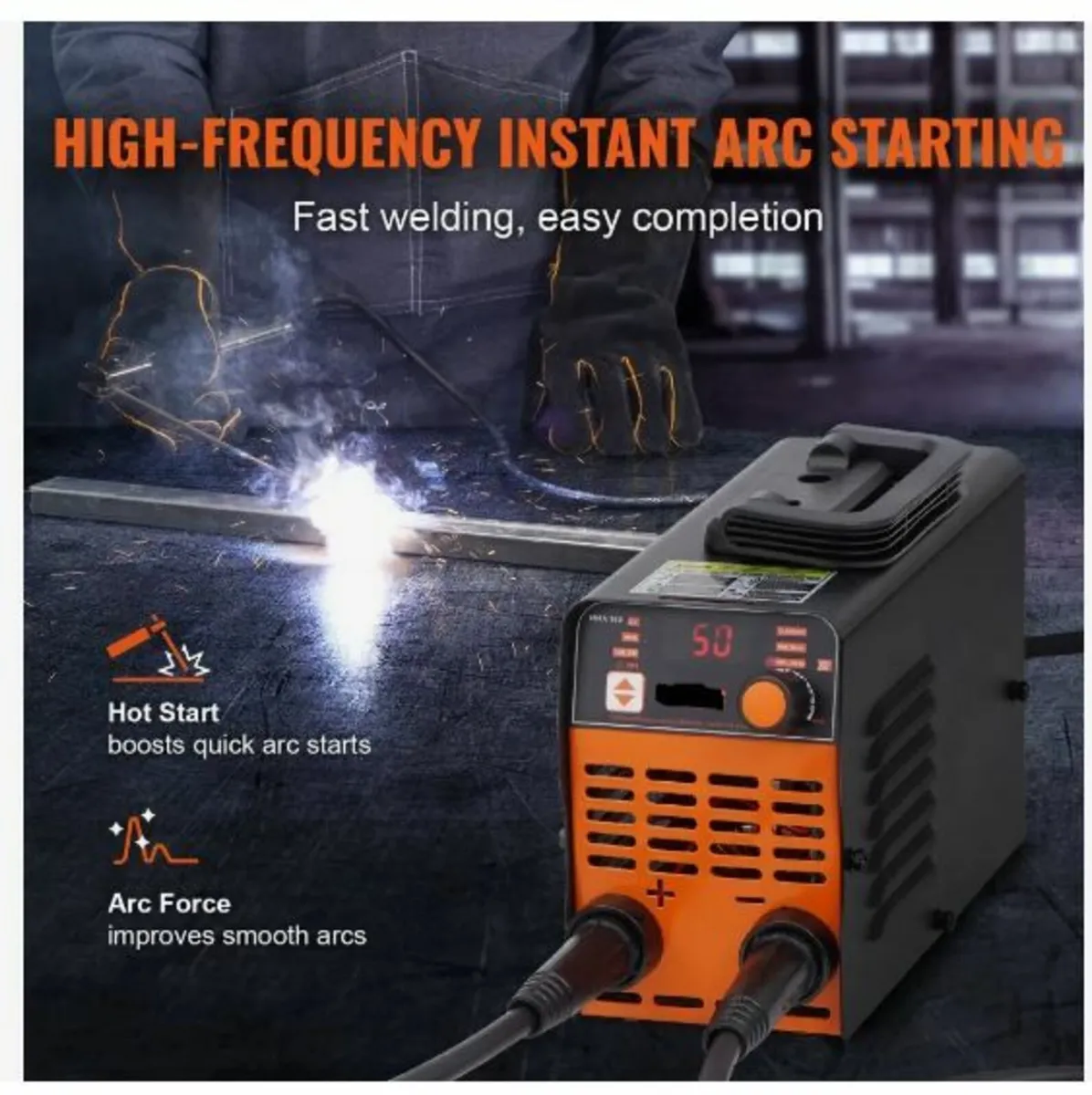 220V Stick Welder, 160A ARC/Lift TIG Welding - Image 4