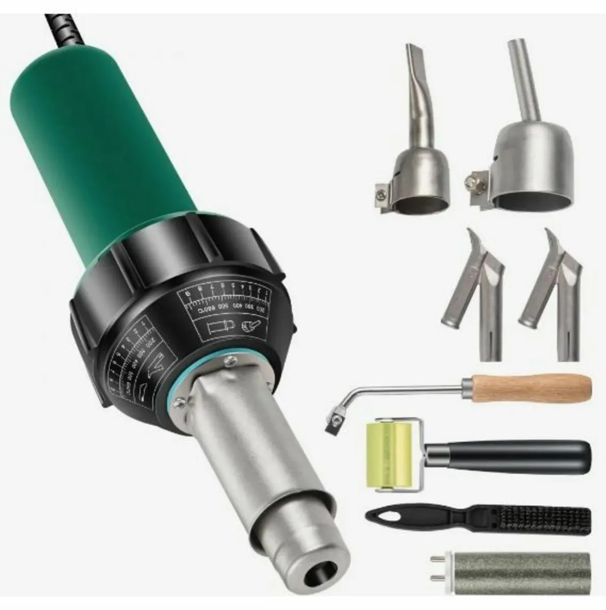 Roofing Welder, 8 Pcs PVC Welding Gun, 1600W - Image 1