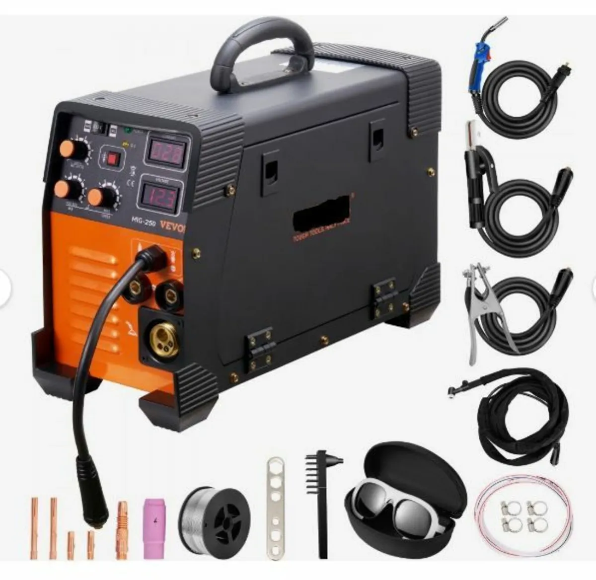 MIG Welder 250 Amp MIG TIG Arc Welder 3 in 1 - Image 1