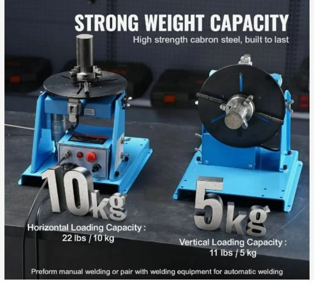 Rotary Welding Positioner 10KG, 0-90° Welding - Image 4