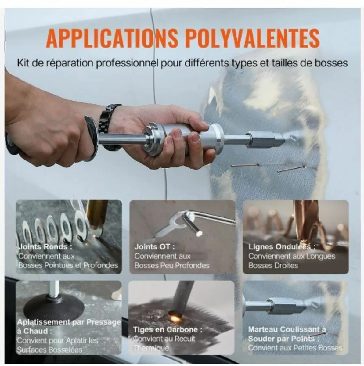 Stud Welder Dent Repair Kit 3 KW Spot Welder - Image 4