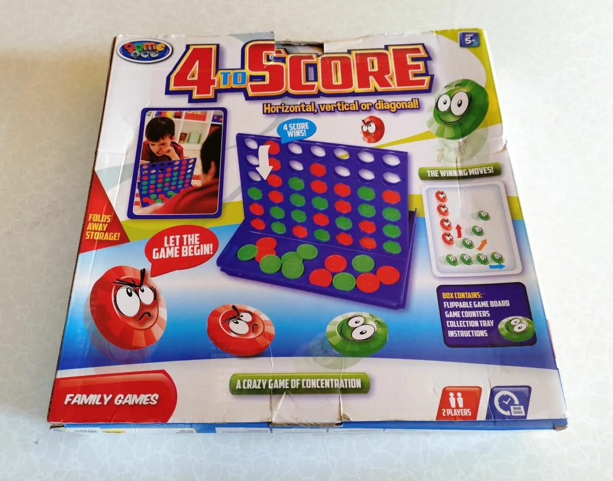 4 To Score Game (same As Connect 4 ) Used. - Image 1