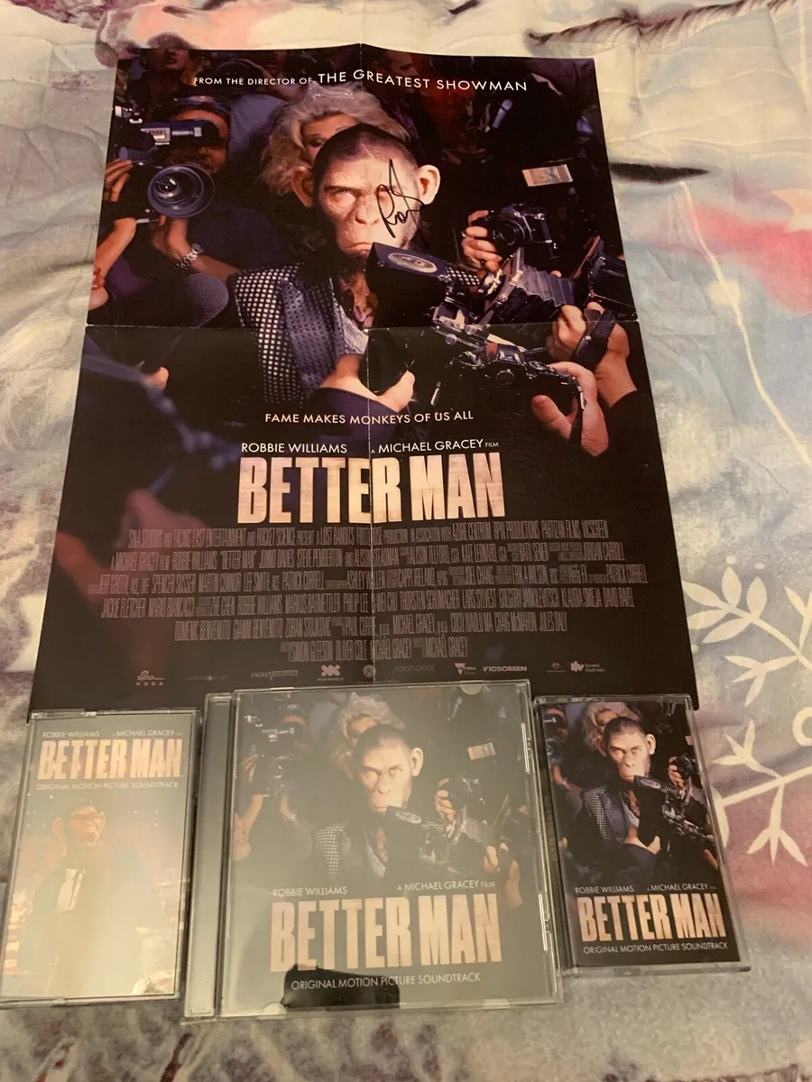 Robbie Williams better man signed - Image 1
