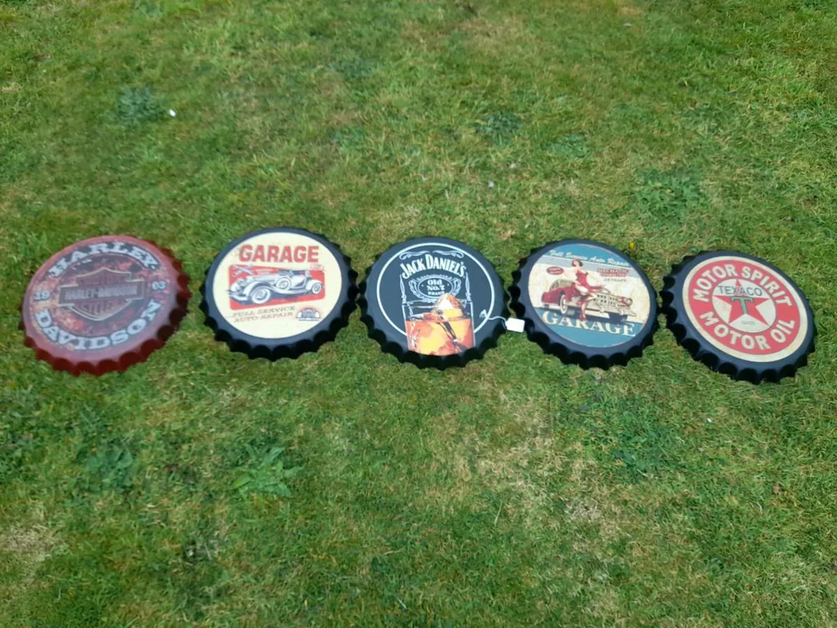 Bottle Top Plaques - Image 1
