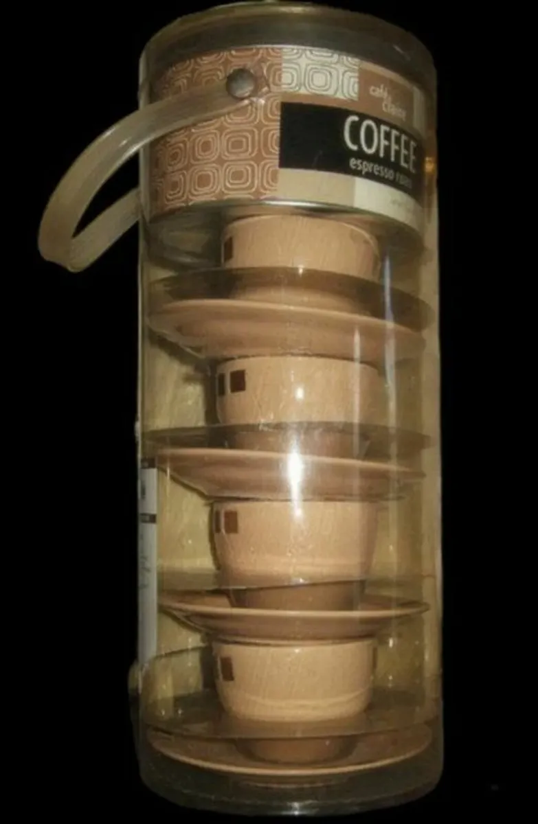 Vintage Sealed Café Claire Espresso Set - Image 2