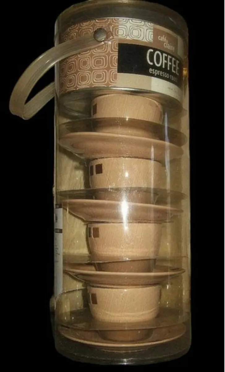 Vintage Sealed Café Claire Espresso Set - Image 4