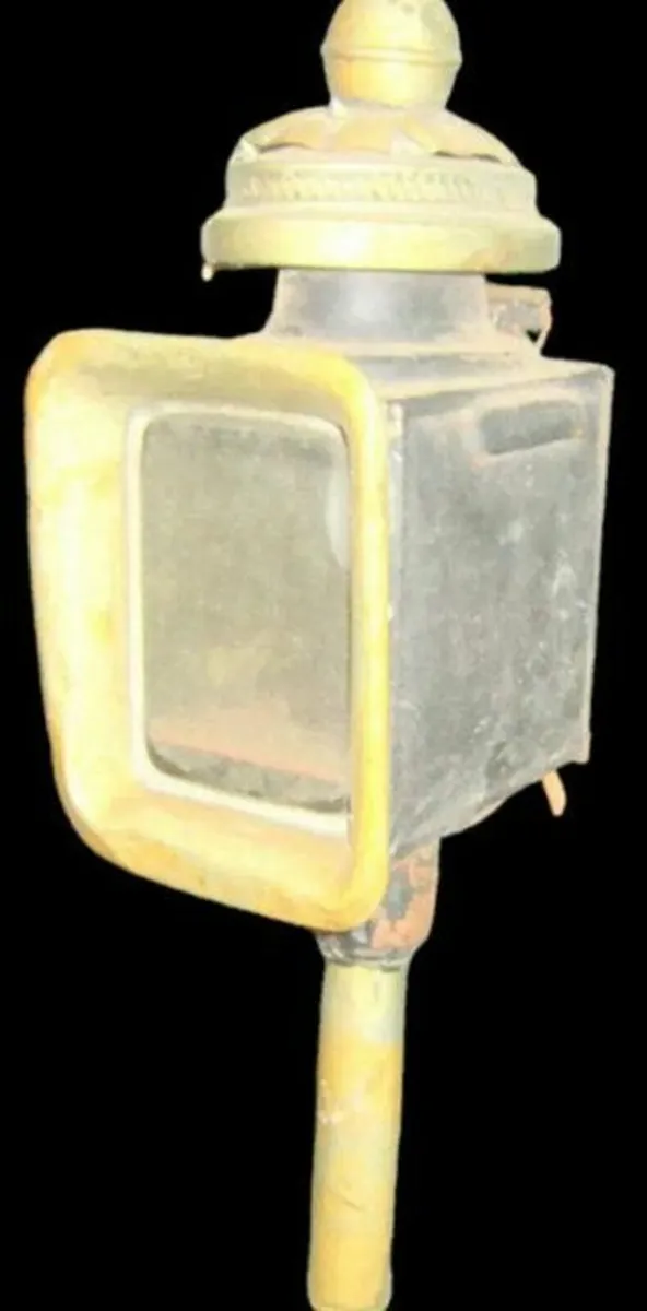 Vintage Original Carriage/Buggy Lamp - Image 4
