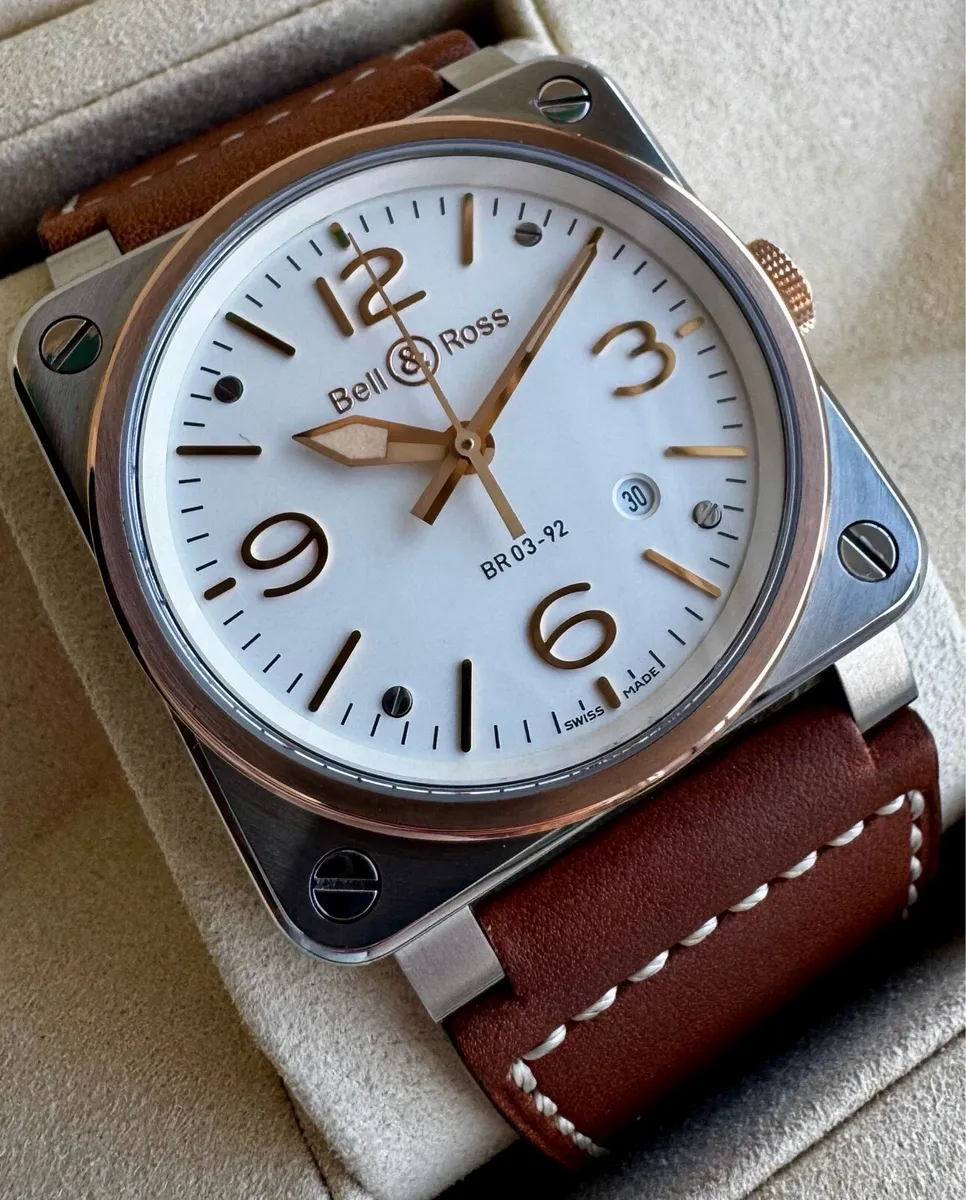 Bell & Ross BR03 Steel & Rose Gold - Image 1