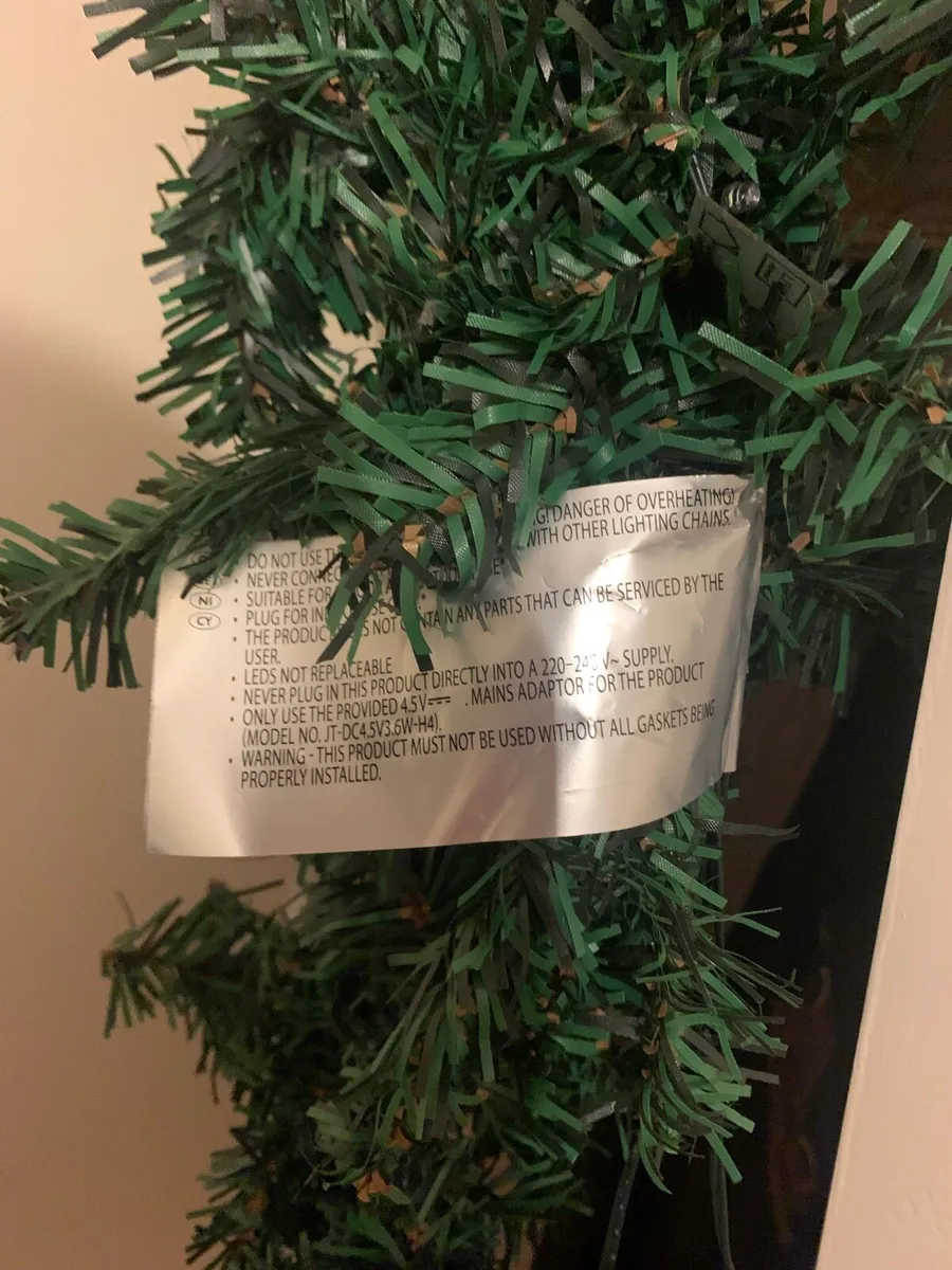 Christmas door garland - Image 4