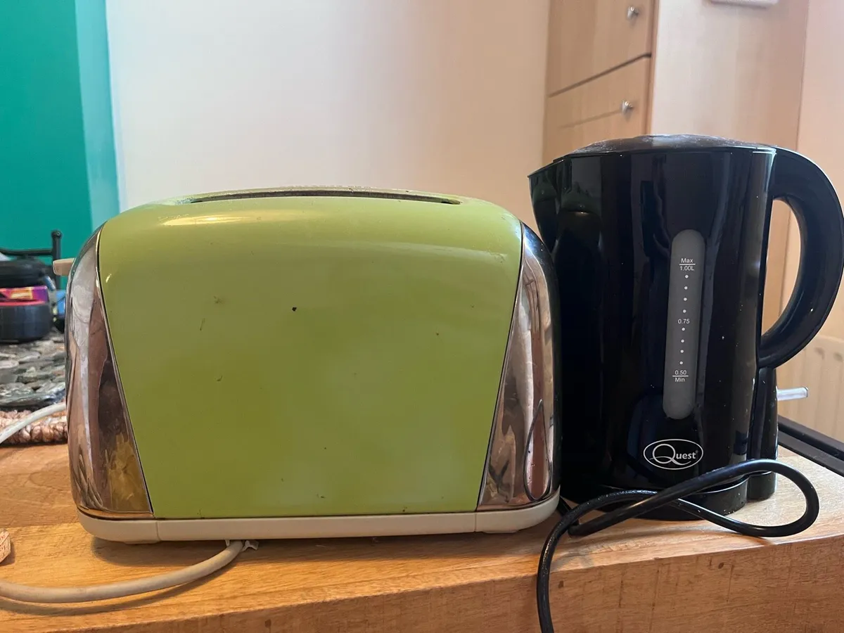Used toaster and kettle FREE